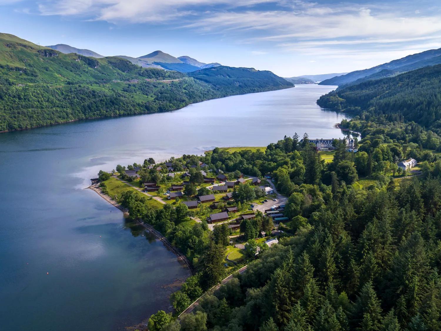 Ardgartan Argyll Cabins - Forest Holidays Arrochar Buitenkant foto
